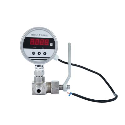 China China Factory Large LCD Display Digital Pressure Gauge Pressure Gauge for sale