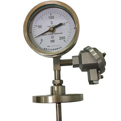 China The extended temperature sensor produced 4 | 20 mA/temperature control thermometer/electrical contact for sale