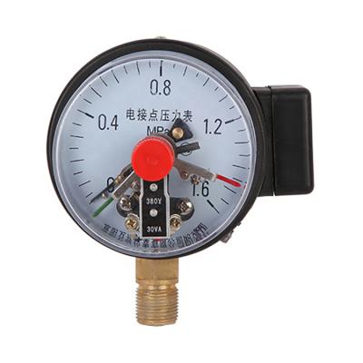 China New Next Stainless Steel Measuring Analysis Instruments Electric Contact Pressure Gauge for sale