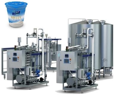 China 1000 L/H Cup Types Milk Flavored Automatic Yogurt Plant for sale