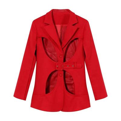 China LEXIN wear outerwear ladies blazer women blazer jacket breathable elegant long sleeve coat female blazers for valentines day for sale