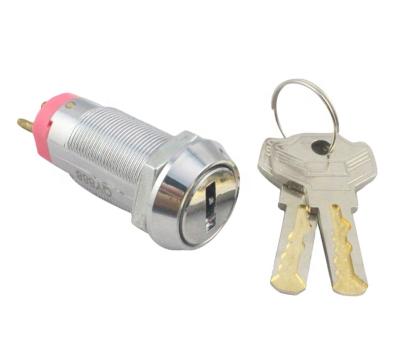 China Zinc Alloy For Security Brass Main Top Brass Key Game Machine Electric Zinc Alloy Switch Lock for sale