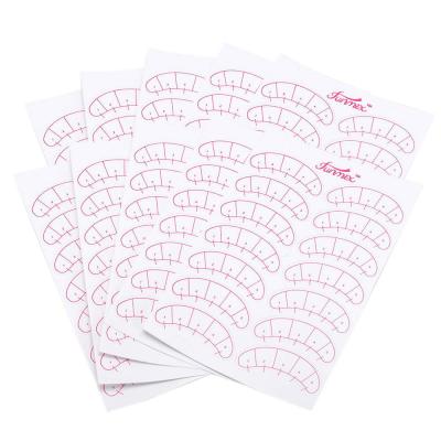 China Easy To Wrap Off 10 Sheets Under Eye Stickers Eyelash Extension Practice Sticker Under Eye Protection Patch Whips Lash Extension Supply for sale