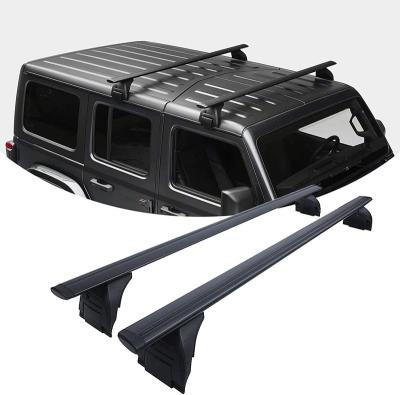 China 2018+ Durable Car Auto 4x4 Accessories Offroad Aluminum Roof Rack For Jeep Wrangler JK JL JT for sale