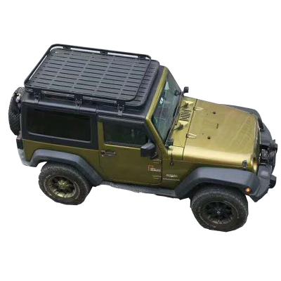 China 2018+ Durable 2/4 Door Accessories Aluminum Cargo Carrier Roof Rack For Cowboy JK JL for sale