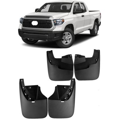 China Spedking PP Car 4x4 Soft Plastic Fender Flare Splash Guards Mud Flaps Mud Flaps For Toyota Tundra 2007-2021 for sale