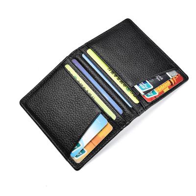 China good quality card wallet rfid card holder card leather wallet rfid price for sale