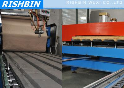 China Roof Wall Panel PU Sandwich Panel Machine Drived High Strength for sale