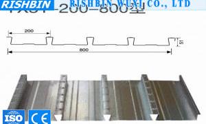 중국 고강도 직류 전기를 통한 지면 Decking 장 물결 모양 강철 지붕 위원회 0.7 - 1.4mm 판매용