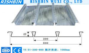 China Lightweight Corrugated Decking Sheet , metal building sheets for Roofing for sale