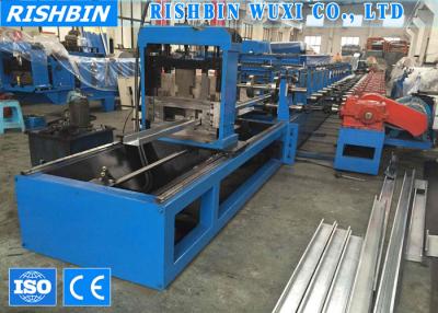 China High Speed Lip Channel Roll Forming Machine with Non Stop Flying Shear Post Cut for sale