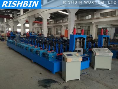 China Pre-Cut changeover C Z Purlin Roll Forming Machine 1.5 - 3.0 mm Material Thickness for sale