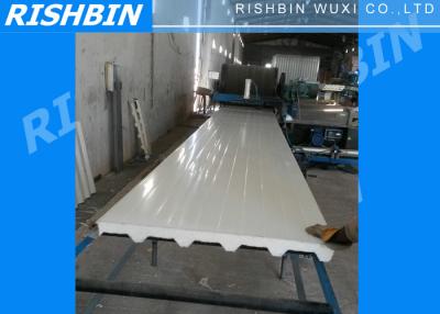 China Continuous PU Sandwich Panel Machine for Roof / Wall Panel 300KW for sale