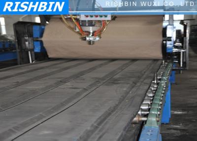 China Galvanized Color Steel PU Sandwich Panel Machine For Roof Wall Panels for sale