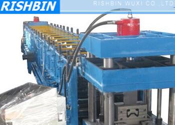 China Structural Steel Sigma Cold Roll Forming Machine with PLC Control System for sale