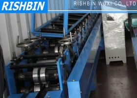 China 8 - 12 m / min Steel Roll Forming Machine with Fly Saw Cutting System for sale