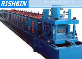 China 15 m / min Forming Speed C Channel Roll Forming Machinery with Pre Holes Punching for sale