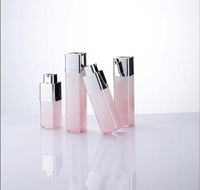 China BEAUTY PACKAGING luxury cosmetic round empty acrylic lotion bottle for sale