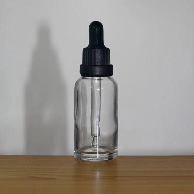 China Non Spill 5 10 15 20 30 50 100ml Amber Glass Dropper Bottles Clear Essential Oil Bottle With Euro Dropper Cap for sale