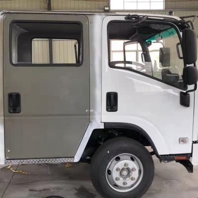 China ISUZU Fire Fighting Truck Aluminum Cabin Change 2 Doors Into 4 Doors (DOUBLE DOOR CAB) for sale