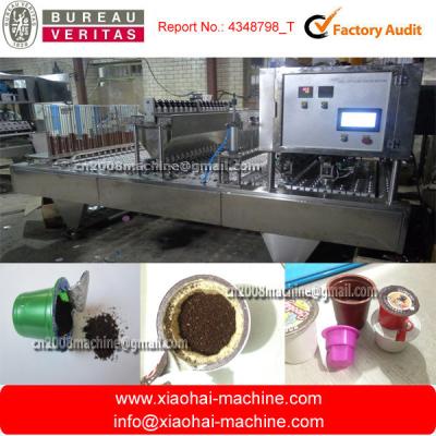 China K cup coffee capsules filling and sealing machine for sale