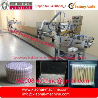 China Full automatic Cotton bud machine with drying,packing for sale