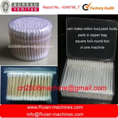 China Full automatic Cotton swab making machine with drying,packing in one machine for sale