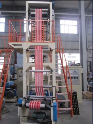 China SD Series Double Color Striped T-Shirt Bag Film Blowing Machine for sale