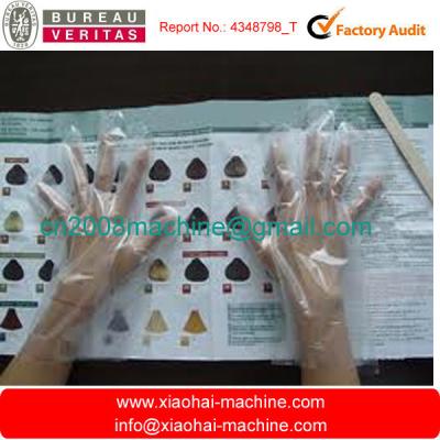 China With paper Gloves Making machine for sale