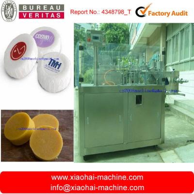 China 3 in one full automatic pleat soap wrapping machine for sale