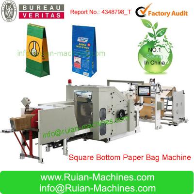 China CY180 Roll feeding square bottom paper bag making machine for sale