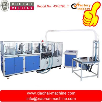 China high speed paper cup making machine with collection can make both single and double PE coated paper cup for sale