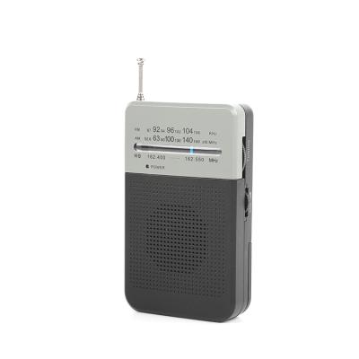 China High quality portable AM/FM/WB fm am wb radio mini auto scan radio pocket radio for sale