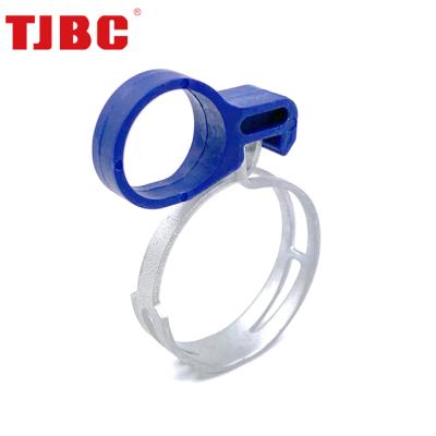 China Pipe Clamp /Pipe Clamp Wire Clamp Clip Clamp Round Spring /Pipe Clamp Pipe Clamp Metal and Rubber, Stainless Steel Pipe Tube Inch, 12-58 Metric for sale