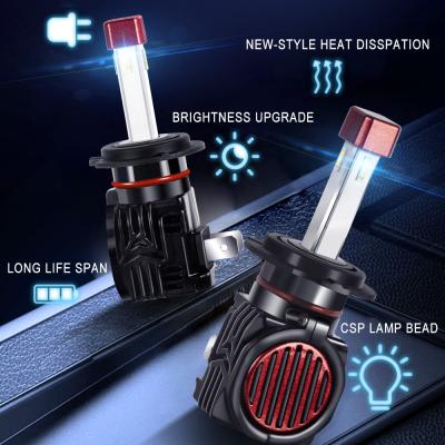 China All Cars Super Bright H1/H3/H11/H9/H8 9005 Auto Car LED Headlight 9006 LED Headlight Bulb 60W 6000lm LED For Auto Truck for sale