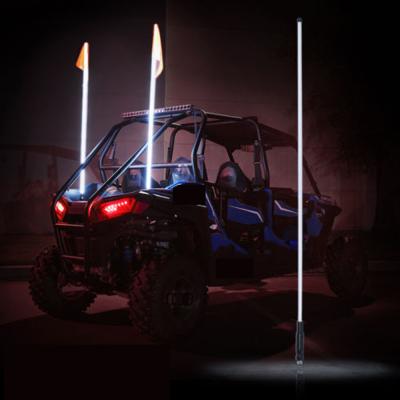 China Off Road Led Light Bar Warning Safety 12v Led Whip Light Great Waterproof Led Off Road Whip Light With Remote Control for sale