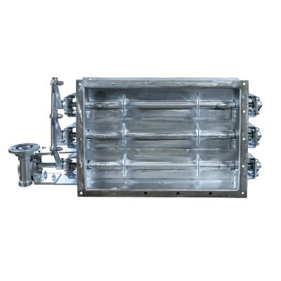 China Carbon Steel Durable Using Various High Quality Baffle Door Light Shutter Valve for sale