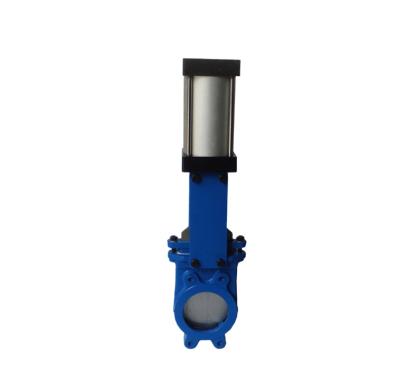 China Professional manufacturing carbon steel pneumatic slide cast steel knife gate valve price for sale