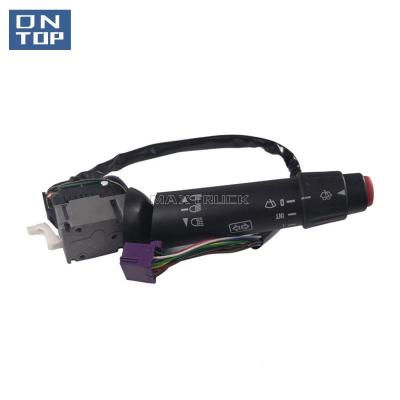 China Metal Maxtor Factory Truck Parts Steering Column Switch 0085450124 0075458224 For MB Truck for sale