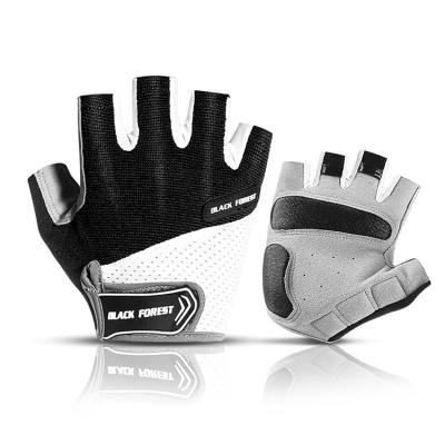 China Wholesale Half Finger Half Finger Sports Gloves Cycling Men Women Shockproof Outdoor Bicycle Cycling Racing Gloves for sale