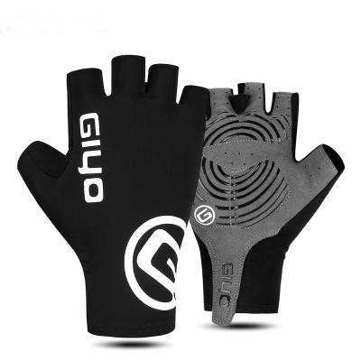 China Half Finger New Products Summer Gel Protection Bicycle Gloves Sports Gloves Men Bike Motorcycle Breathable Racing Gloves for sale