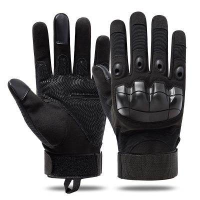 China Abrasion Resistant Leather Motorcycle All Finger Gloves Riding Leather Motorcycle Riding Riding Gloves Wear-Resistant And Durable for sale