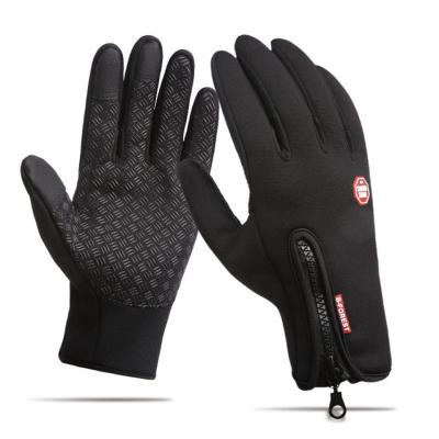 China Winter warm snow windproof flexible all finger gloveshorse gloves motorcycle winter riding touch screen racing gloves for sale