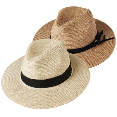 China Breathable Felted Hat Straw Hat Folding Sun Hat Summer Beach Vacation Sun Hat for sale