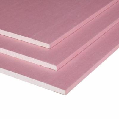 China High Strength 9.5mm Fire Proof Fire Retardant Gypsum Board For Drywall Ceiling System for sale