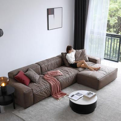 China L Shaped Corner Sofa Set (Other) From FEIFAN Manufacturer Wholesale Modern Fabric Style Living Room Furniture Adjustable European Velvet for sale