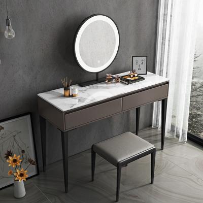 China Convertible Makeup Mirror Vanity Dresser With Drawer Set Dressing Table for sale