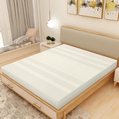 China Convertible Natural Latex Mattress Topper Modern Luxury Bedroom Furniture High Density for sale