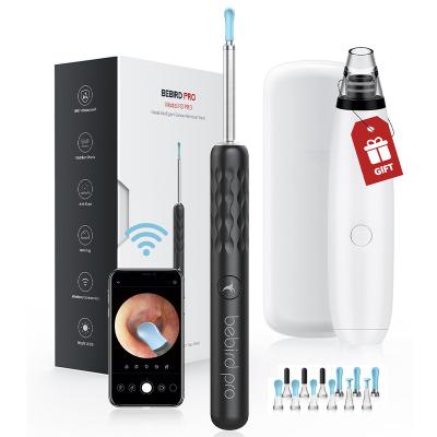 China Smart Cordless Ear Cleaning Ear Wax Removal Remover Tool [US Only Limited Promotion] R3 [White] pro with Camera Kit with Free Gift for sale