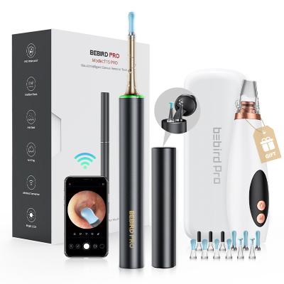 China Ear Cleaning T15 Ear Wax Removal Smart Video Remover Pro [US Only Limited Promotion] [Black] With 5 Mega HD Camera Kit With A Free Gift for sale